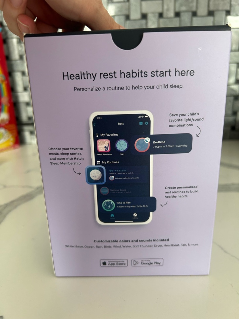 Hatch white noise machine